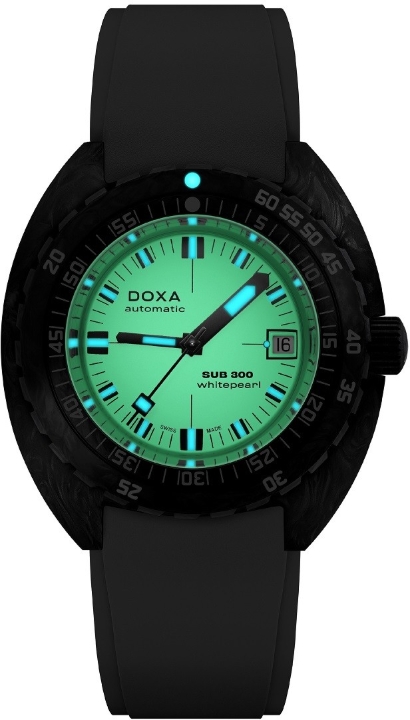 Obrazek DOXA Doxa SUB 300 Carbon Whitepearl