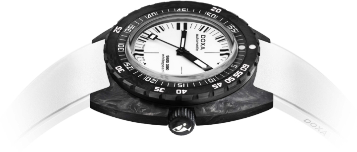 Obrazek DOXA Doxa SUB 300 Carbon Whitepearl