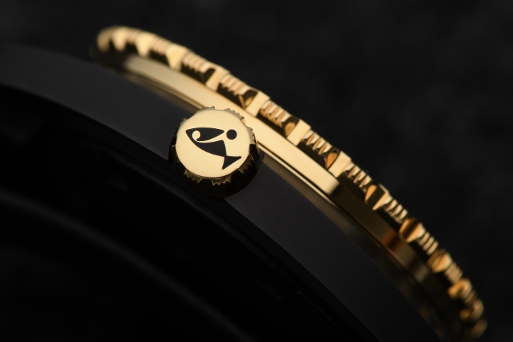 Obrazek DOXA Doxa SUB 300β Bezel+crown Au 750/1000