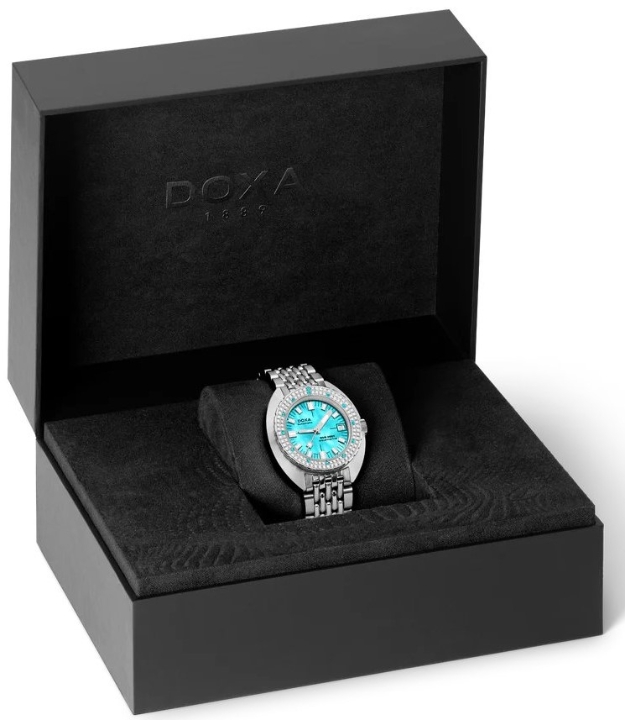 Obrazek DOXA Doxa SUB 200T Diamonds Aquamarine