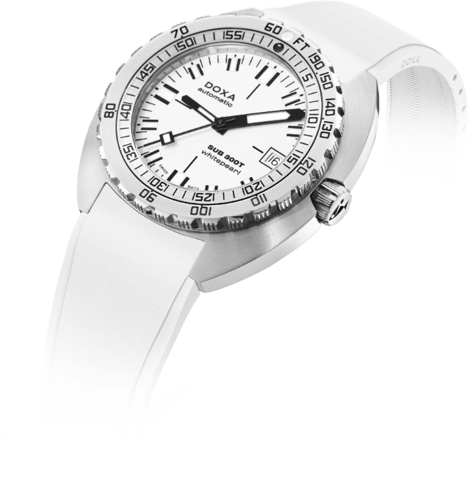 Obrazek DOXA Doxa SUB 300T Whitepearl