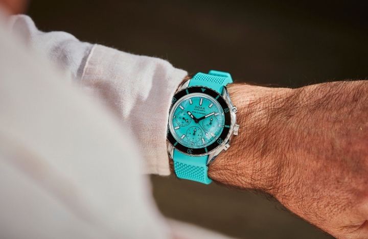 Obrazek DOXA Doxa SUB 200 C-Graph Aquamarine