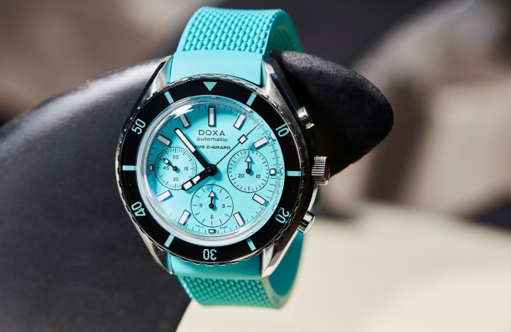 Obrazek DOXA Doxa SUB 200 C-Graph Aquamarine