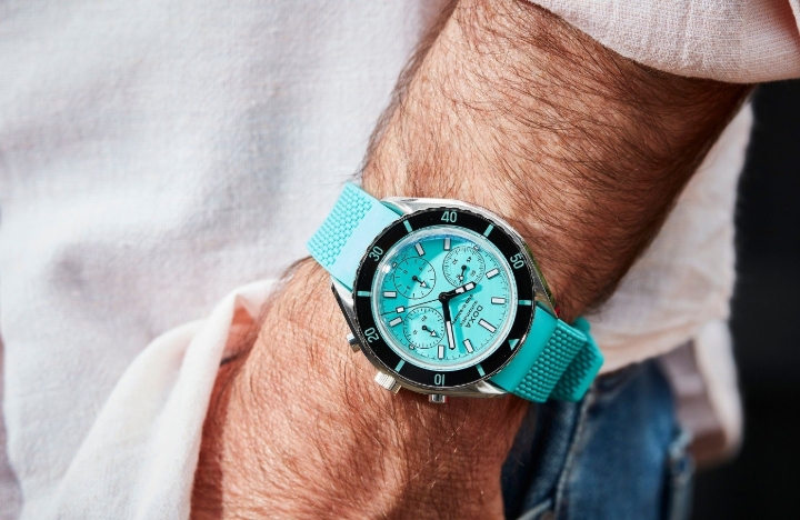 Obrazek DOXA Doxa SUB 200 C-Graph Aquamarine