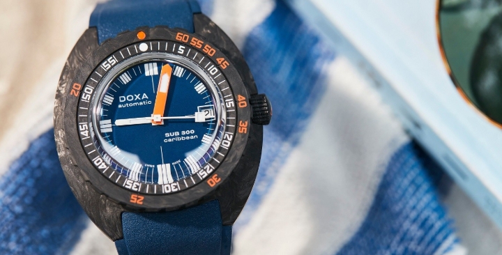 Obrazek DOXA Doxa SUB 300 Carbon Caribbean