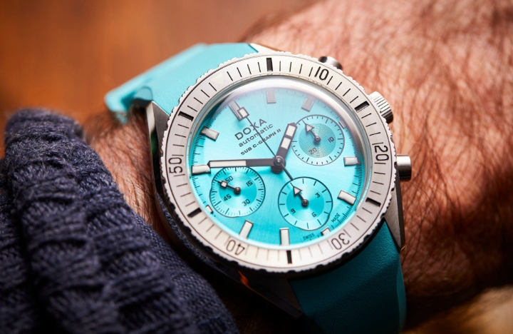 Obrazek DOXA Doxa SUB 200 C-Graph II Aquamarine