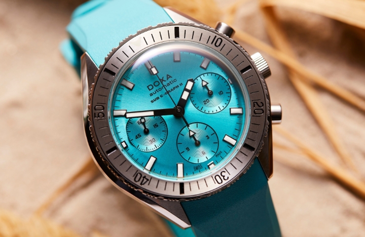 Obrazek DOXA Doxa SUB 200 C-Graph II Aquamarine