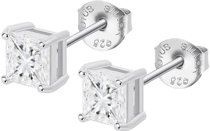 Obrazek LOTUS SILVER kolczyki ESSENTIALS