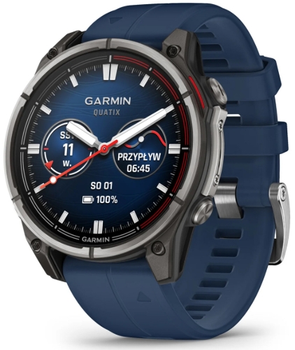 Garmin Quatix 8 47 mm, Amoled, Sapphire, Tytan