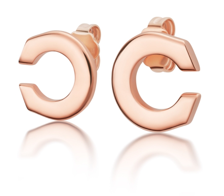 Obrazek Kolczyki LOEE AVA z różowego złota
