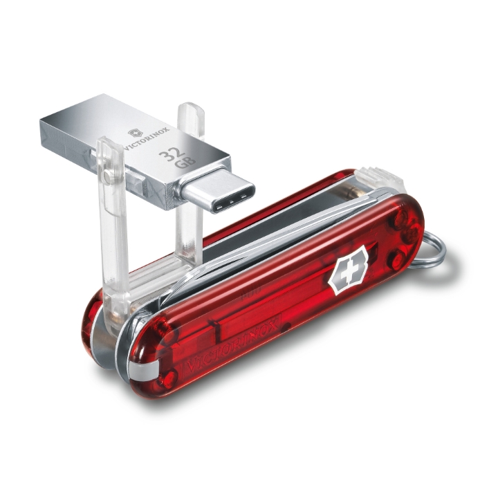 Obrazek Scyzoryk Victorinox@work z Pendrive USB-C