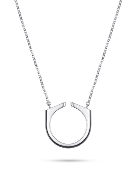 Obrazek Naszyjnik LOEE AVA z białego złota