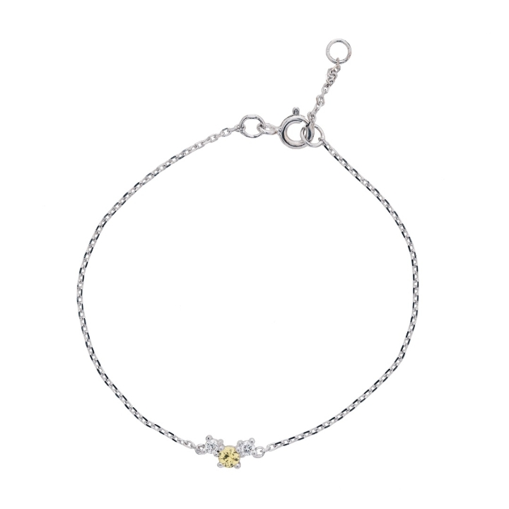 Obrazek Bransoletka LOEE Sparkle z białego złota z diamentami