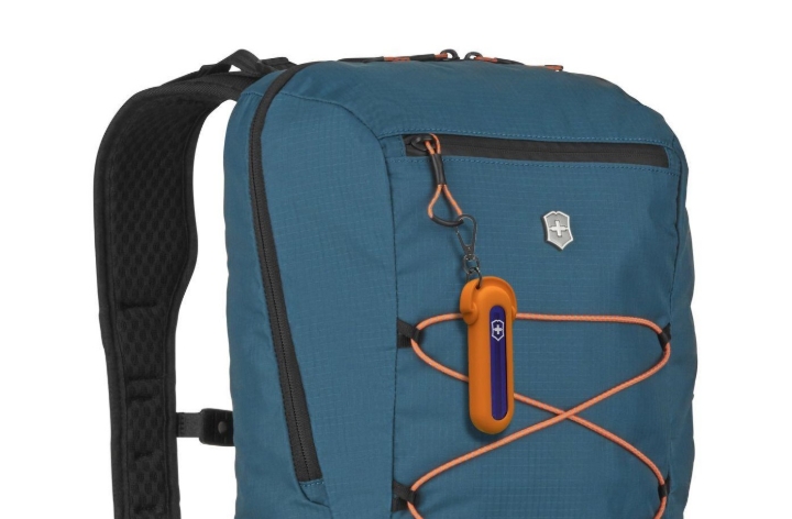 Obrazek Silikonowe etui Victorinox dla scyzoryka Classic 58 Headphones Mango Tango