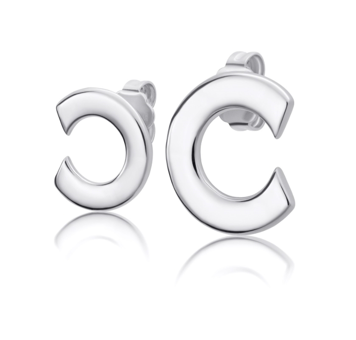 Obrazek Kolczyki LOEE AVA z białego złota