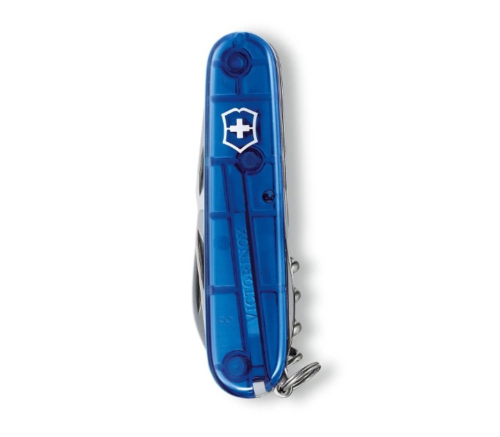 Obrazek Scyzoryk Victorinox Spartan, 91mm, celidor, transparentny niebieski