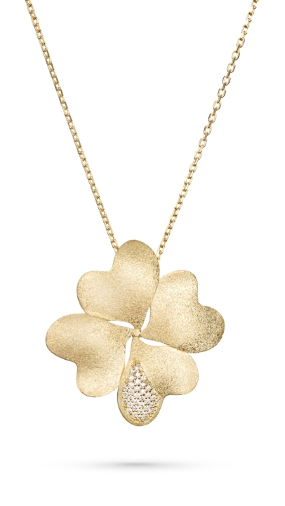 Obrazek Wisiorek Loee STARDANCE 2024 z żółtego złota z diamentami