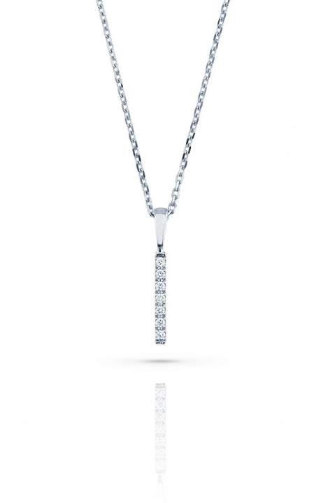 Obrazek Wisiorek LOEE Pure z białego złota z diamentami