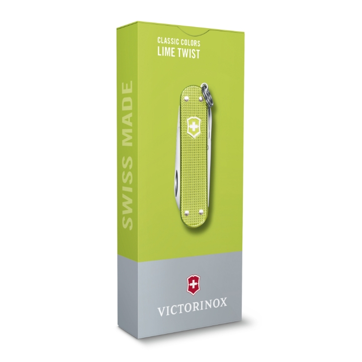 Obrazek Scyzoryk Victorinox Classic SD Alox Colors Lime Twist
