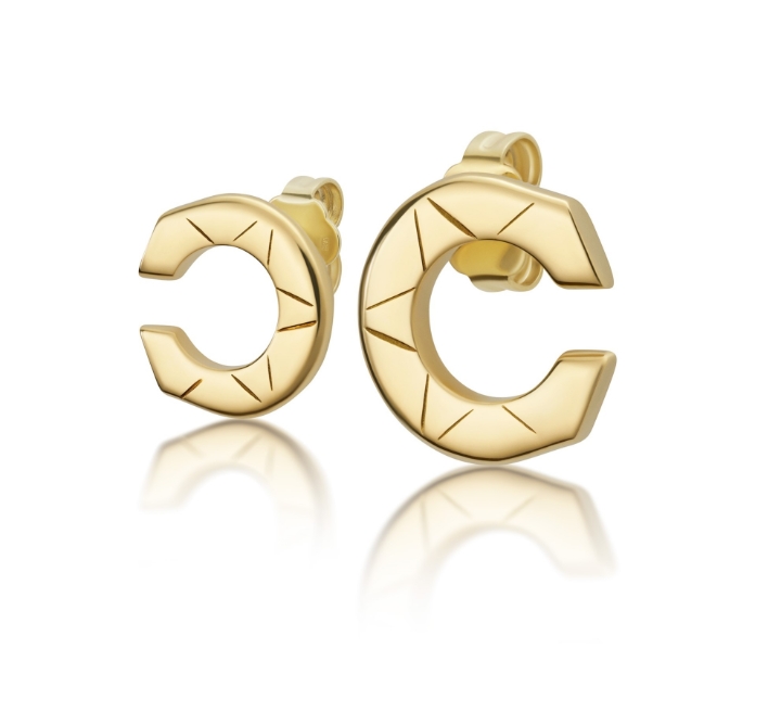 Obrazek Kolczyki LOEE AVA z żółtego złota