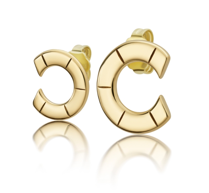 Obrazek Kolczyki LOEE AVA z żółtego złota