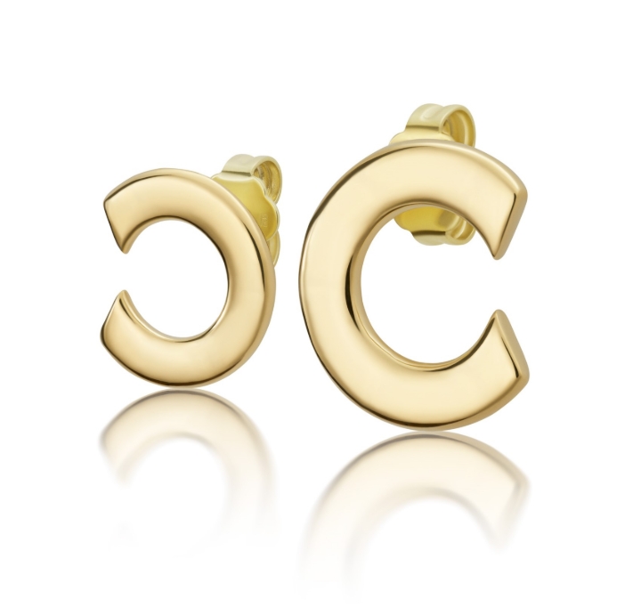 Obrazek Kolczyki LOEE AVA z żółtego złota