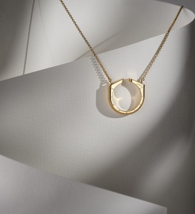 Obrazek Naszyjnik LOEE AVA z żółtego złota