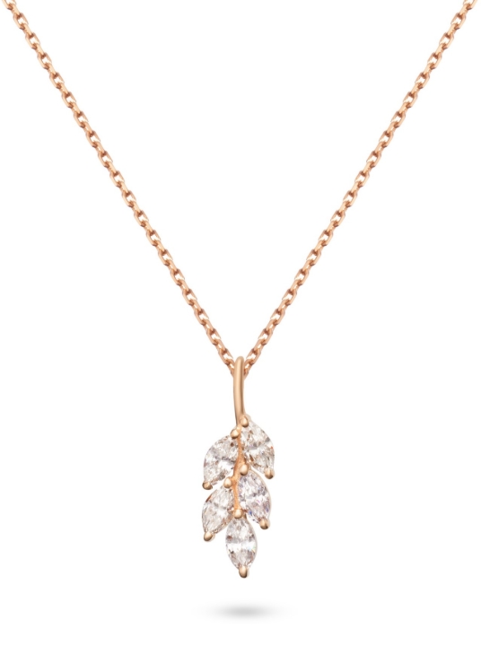 Obrazek Wisiorek LOEE Gaia z różowego złota z diamentami