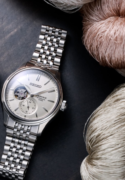 Obrazek Seiko Presage Classic ‘Shiro-iro’ Open Heart