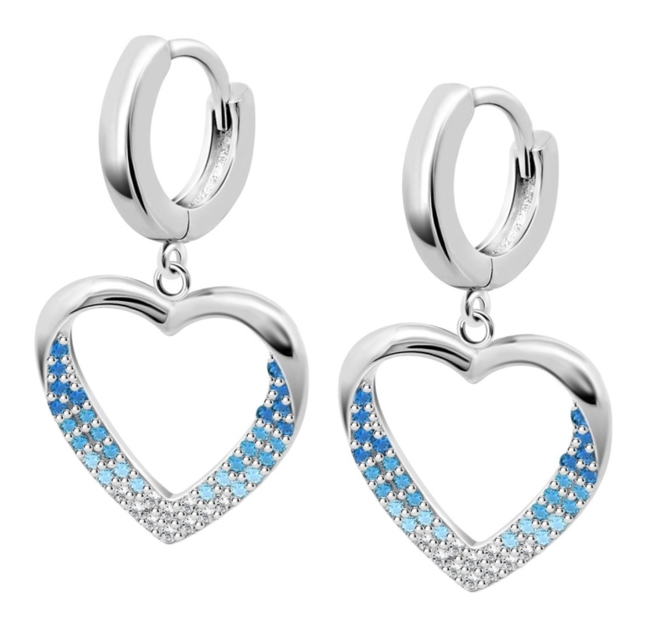 Obrazek LOTUS SILVER kolczyki 