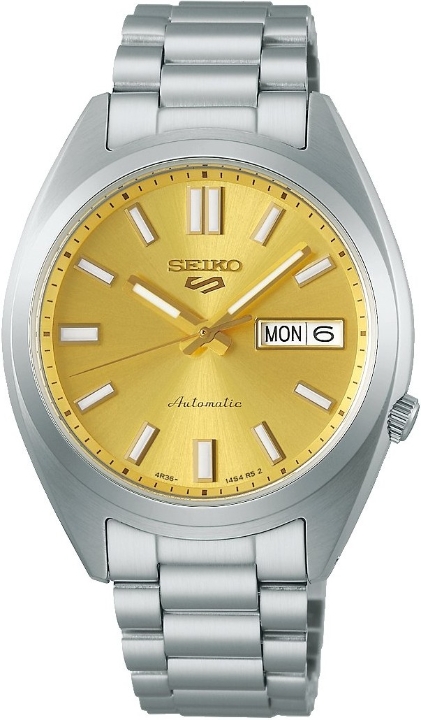 Obrazek Seiko 5 Sports SNXS ‘Gold Cufflinks’