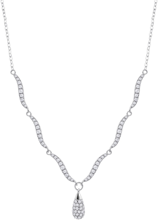 Obrazek LOTUS SILVER naszyjnik PURE ESSENTIAL