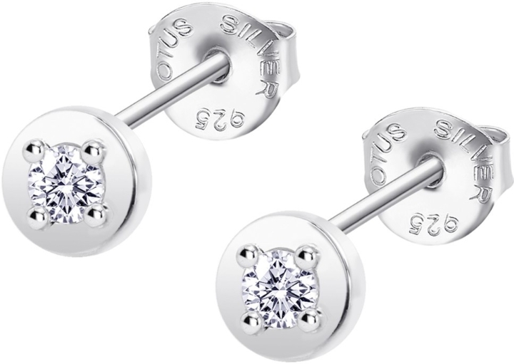 Obrazek LOTUS SILVER kolczyki ESSENTIALS