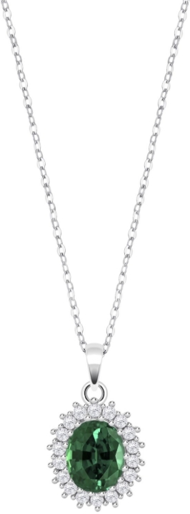 Obrazek LOTUS SILVER naszyjnik 