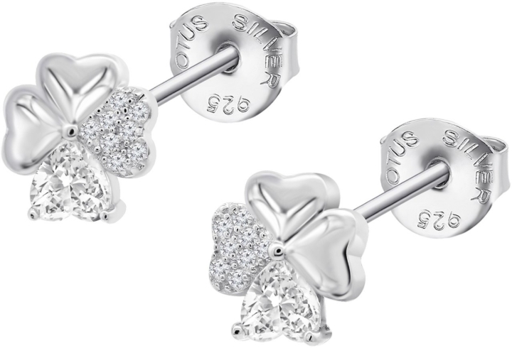 Obrazek LOTUS SILVER kolczyki MYSTIC