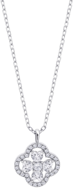 Obrazek LOTUS SILVER naszyjnik 