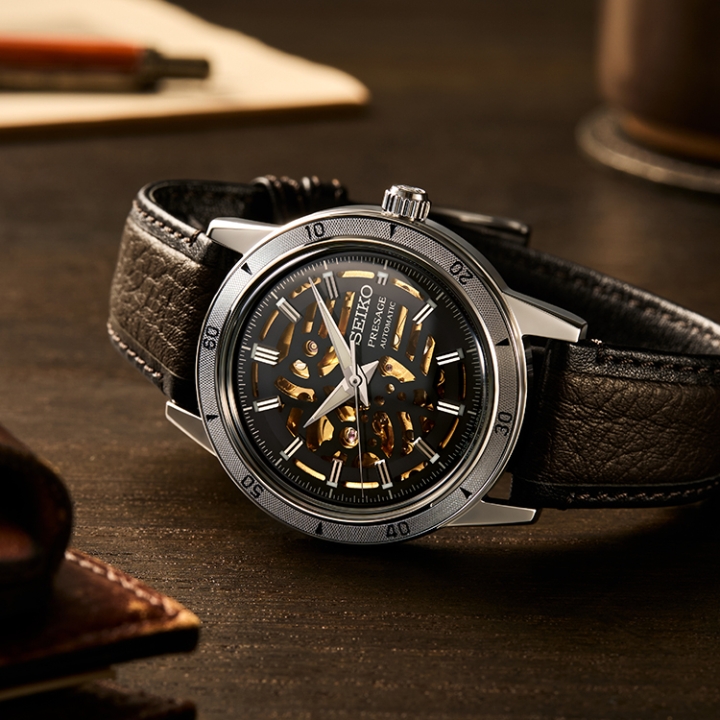 Obrazek Seiko Presage Style60's ‘Elegant yet Rugged’ Biker style