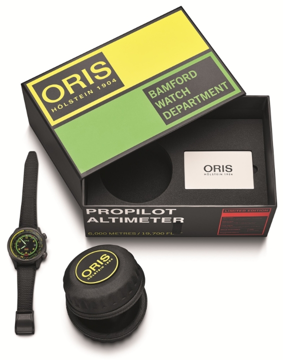 Obrazek Oris ProPilot Altimeter x Bamford ‘Mission Control’ Limited Edition