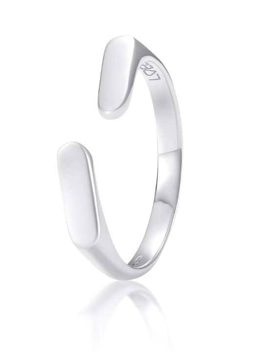 Obrazek Pierścionek LOEE AVA z białego złota