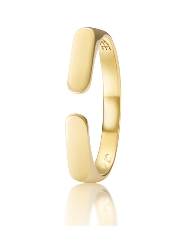 Obrazek Pierścionek LOEE AVA z żółtego złota