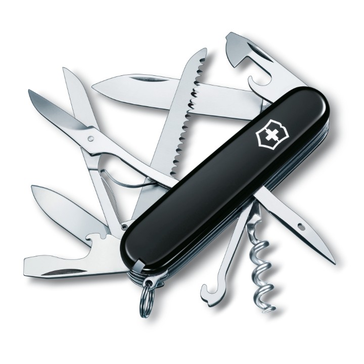 Obrazek Scyzoryk Victorinox Huntsman, 91 mm, celidor, czarny