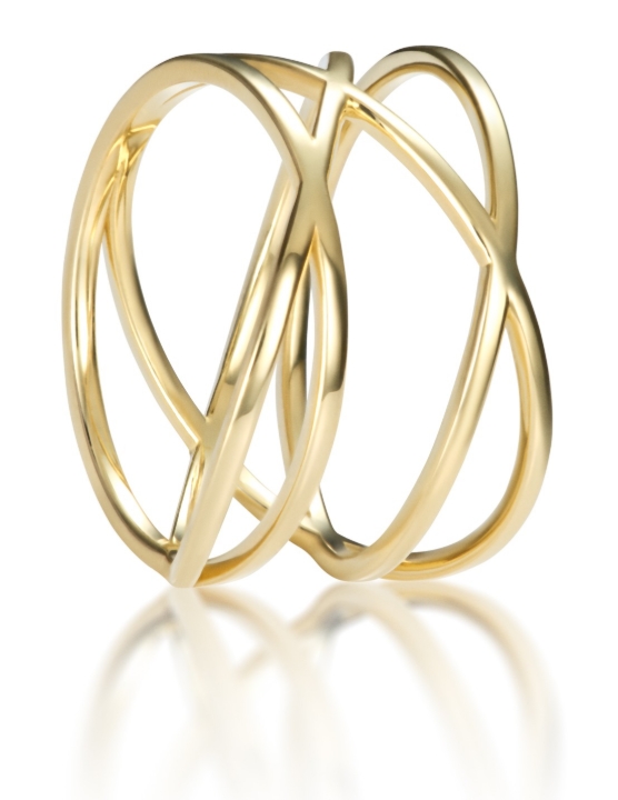 Obrazek Pierścionek LOEE Essence z żółtego złota