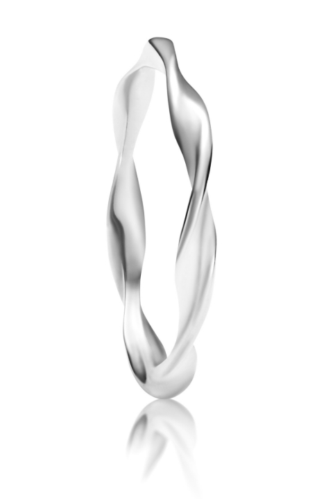 Obrazek Pierścionek LOEE Essence z białego złota