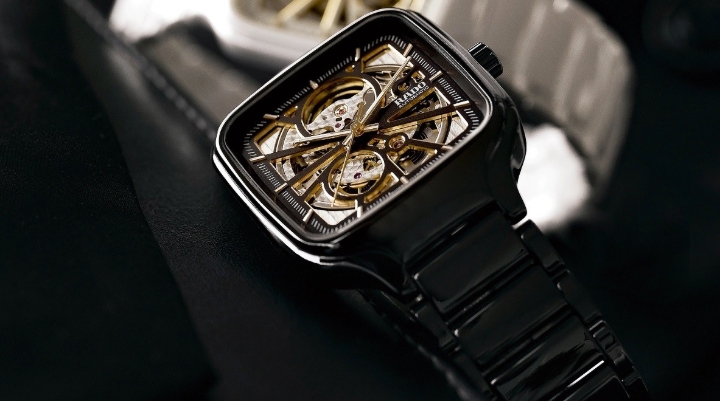 Obrazek Rado True Square Automatic Open Heart