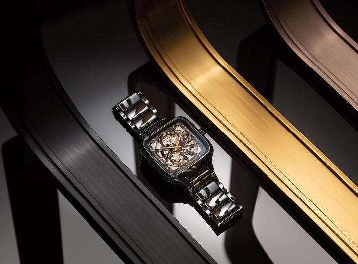 Obrazek Rado True Square Automatic Open Heart