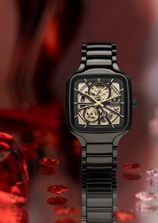 Obrazek Rado True Square Automatic Open Heart