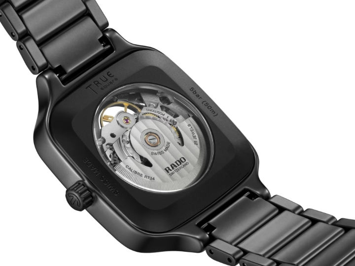 Obrazek RADO Rado True Square Automatic Skeleton