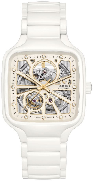 Obrazek RADO Rado True Square Automatic Open Heart