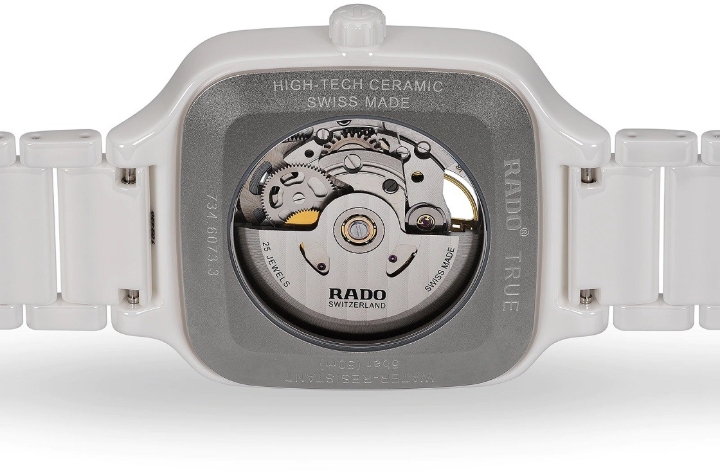 Obrazek RADO Rado True Square Automatic Open Heart