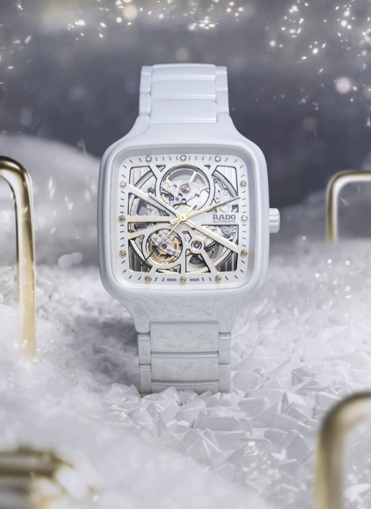 Obrazek RADO Rado True Square Automatic Open Heart